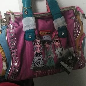 Nicole lee denim bag